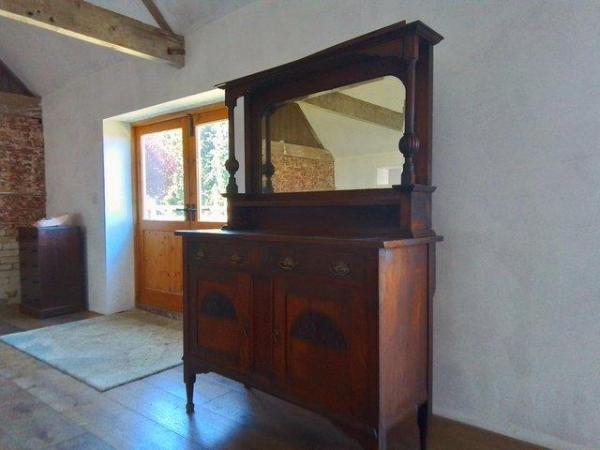 Image 2 of Art Deco style buffet unit with mirror