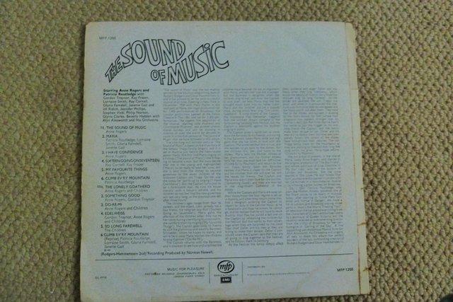 Image 2 of Sound Of Music Original Vinyl Record