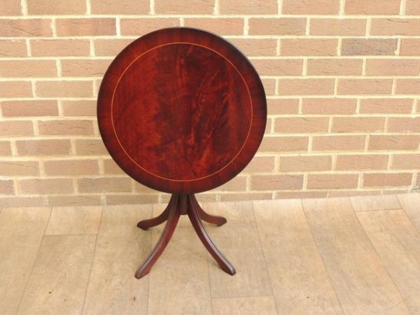 Image 7 of Foldable Mahogany Side Table (UK Delivery)