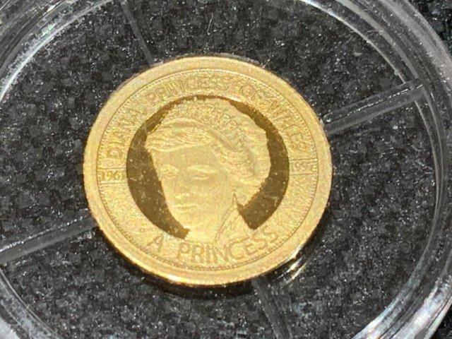 Preview of the first image of Princess Diana Gold Coin a very rare item.