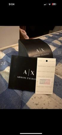 Image 1 of Silver Armani Exchange Watch.