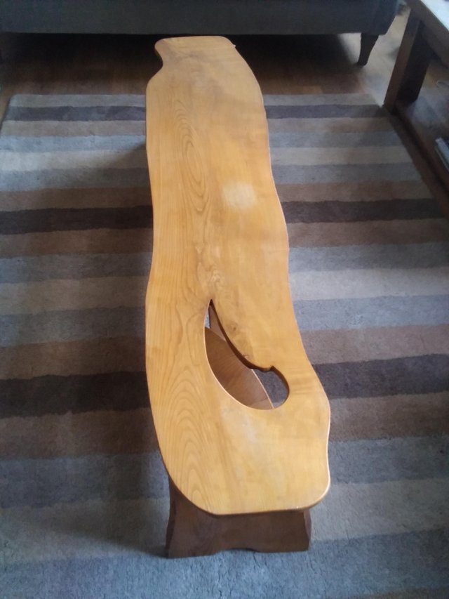 Preview of the first image of Elm Coffee Table in Very Good Condition.