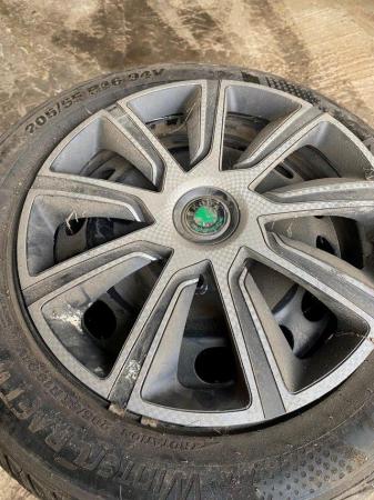 Image 3 of Skoda Winter Tyres Set of 4, Good Condition, Hardly Used