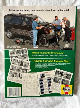 Image 1 of Jeep Grand Cherokee Haynes car manual