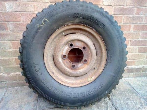 Image 2 of Land Rover Dunlop 16" Steel Wheel Rim - 231601