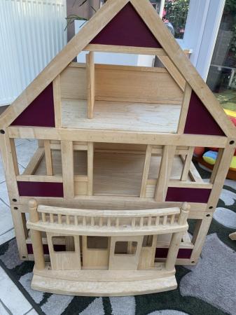 Image 1 of Plan toys.Dolls house with furniture