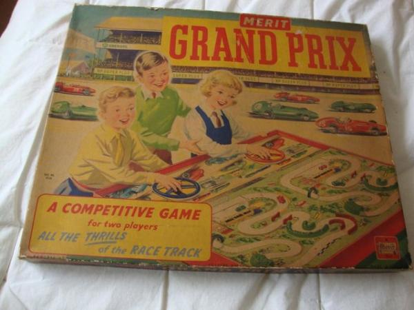 Image 1 of collectible MERIT car racing game