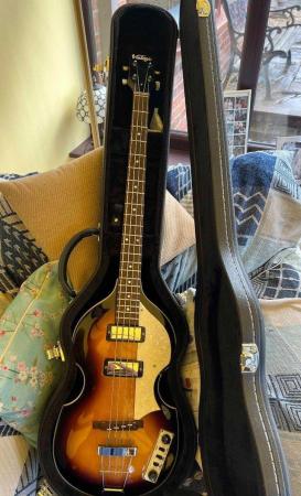 Image 2 of Vintage VVB4SB Violin Bass Short Scale Guitar.