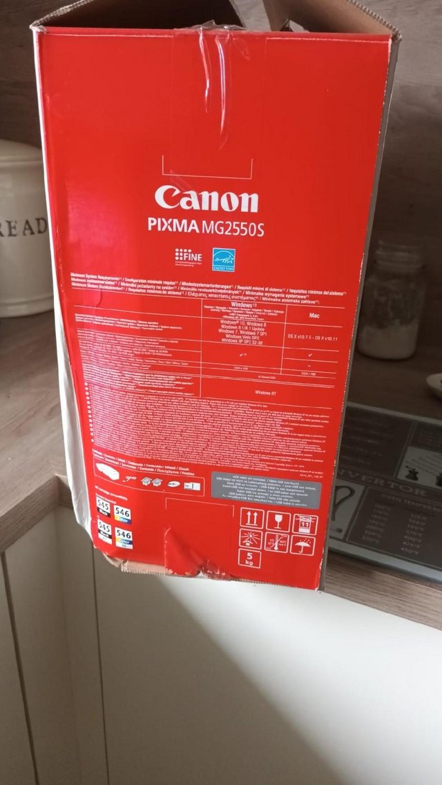 Preview of the first image of Cannon printer pixmg MG25505.