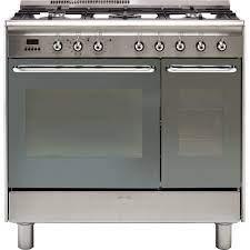 Preview of the first image of SMEG 90CM DUAL FUEL RANGE COOKER-S/S-WOK BURNER-SELF CLEANIN.