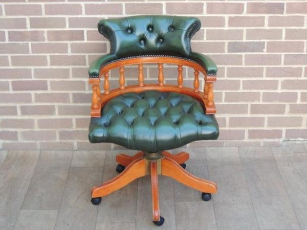 Image 3 of Chesterfield Captains Chair (UK Delivery)