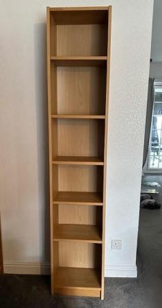 Image 3 of Ikea Billy Corner Bookshelf/Shelves Combination