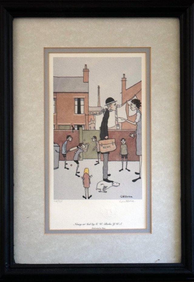 Preview of the first image of GEOFF ( G. W. ) BIRKS FRAMED SIGNED LIMITED EDITION PRINT.
