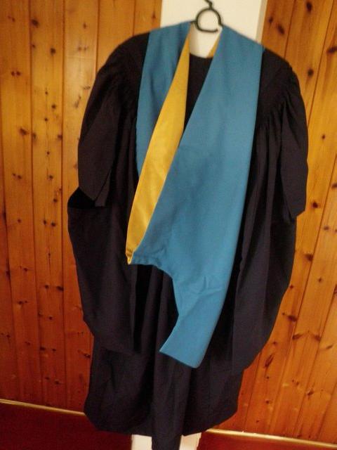Preview of the first image of OPEN UNIVERSITY BA GOWN and HOOD.