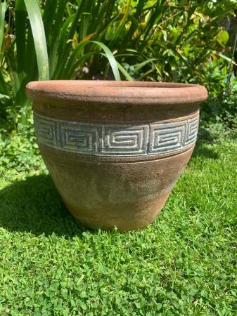 Image 3 of Terracotta plant pot handmade as per label
