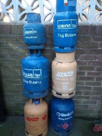 Image 2 of Butane 13kg Energas Cylinder refill or Chiminea Calor Fire B