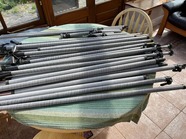 Preview of the first image of Size 15 Carbon Fibre Awning Poles.