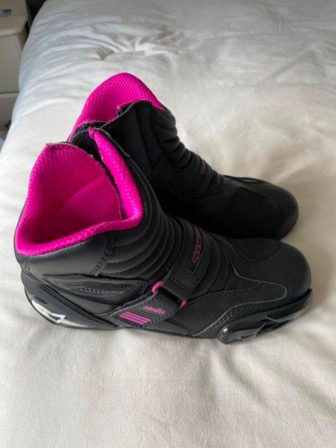 Preview of the first image of Alpinestars Ladies Biker Boots.