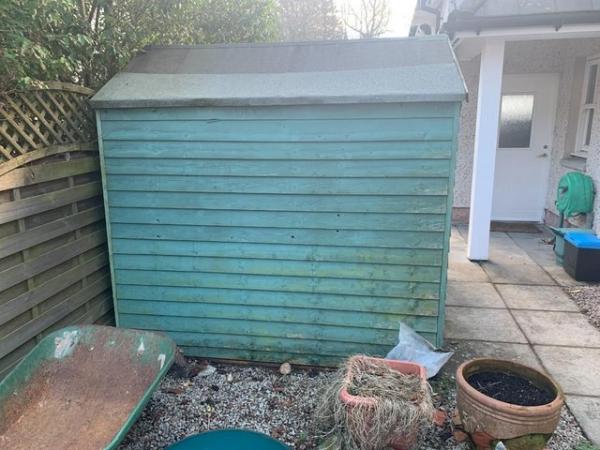 Image 2 of Free  Wooden  Garden Shed  7x5