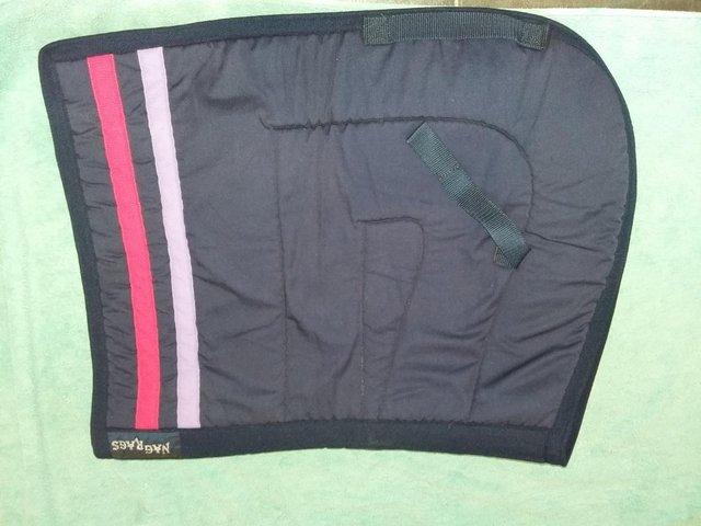 Preview of the first image of BRAND NEW NAGS RAGS SADDLE CLOTH.