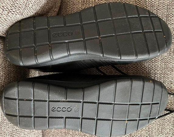 Image 2 of Clarks Eco Ladies Black Leather Goretex Shoe - Size 39