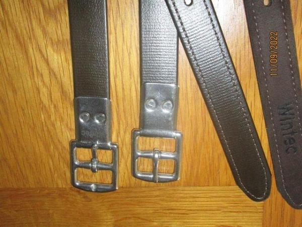 Image 2 of WINTEC HEAVY DUTY (SYNTHETIC) STIRRUP LEATHERS