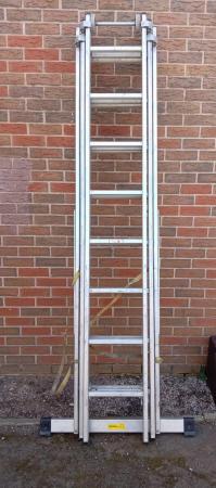 Image 2 of Zarges A Frame 3 piece ladders