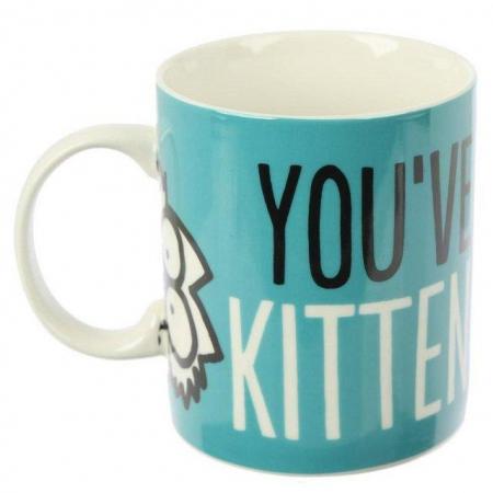 Image 3 of A  Collectable Porcelain Mug - Simon's Cat Kitten Slogan.