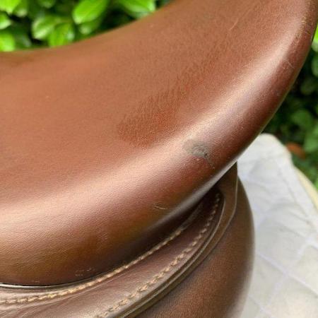 Image 3 of Bates Wide All Purpose 17  inch saddle
