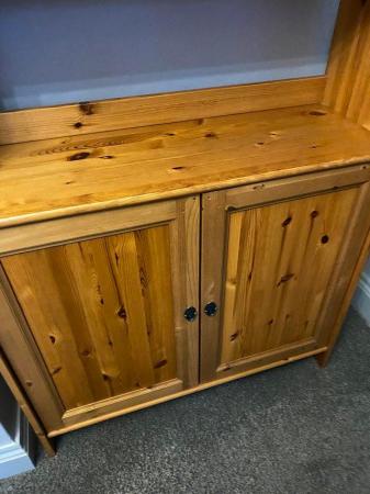 Image 2 of Heavy Pine wall units x 2 outstanding condition