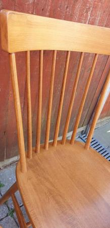 Image 3 of Mid Century dining chairs x 6