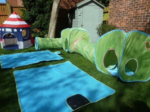 Image 6 of BOUNCY CASTLE, PLAY TENTS AND PLAY TUNNEL GAME AND MORE