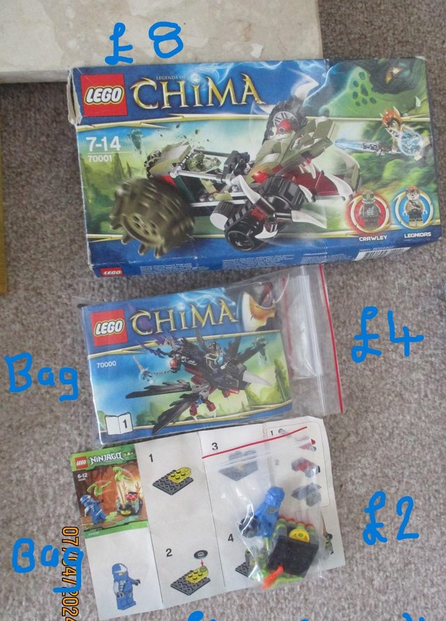 Preview of the first image of LEGO CHIMA SETS,LEGO NINJAGO.