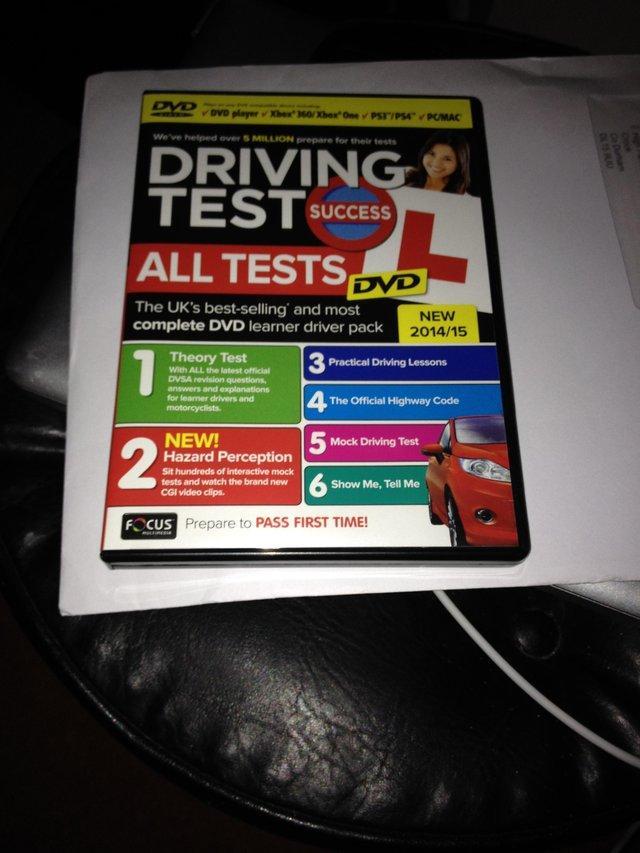 Preview of the first image of Driving test DVD.