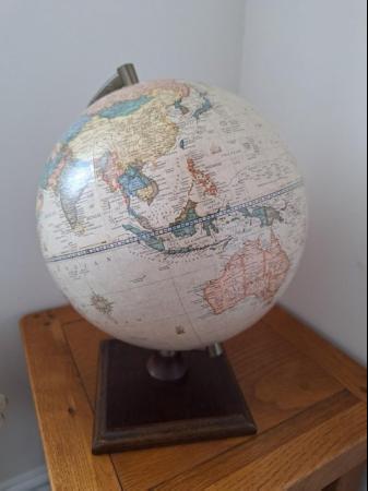 Image 1 of Spinning World Globe featuring all countries of the world.