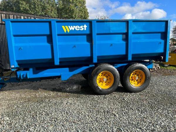 Image 1 of West 10 ton tipping trailer vgc