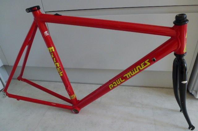 Preview of the first image of Paul Milnes bike frame set, 54cm (medium)..