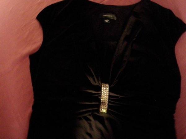 Image 2 of R & M Richards BLACK DRESS size 14 UNWORN