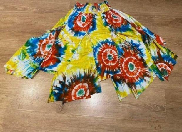 Image 2 of Skirt hand made tie dyed size 14