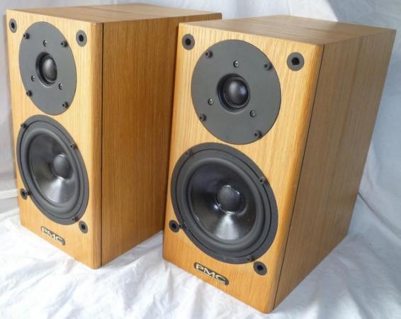 Image 1 of PMC DB1+ bookshelf speakers.
