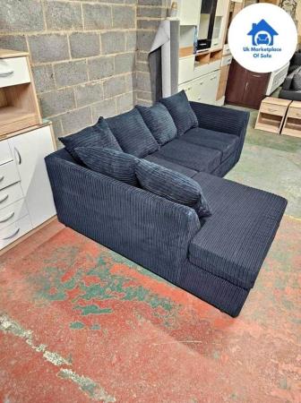 Image 3 of Jumbo cord corner sofa for sell