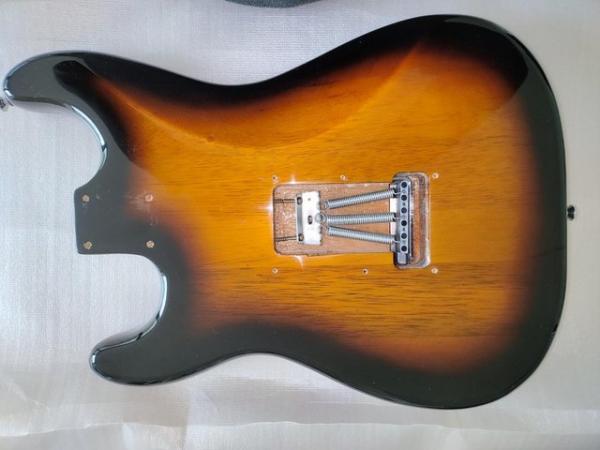 Image 2 of Fender Squier Stratocaster Electric Guitar body sunburst