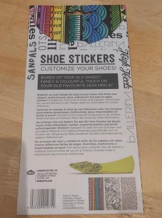 Image 2 of new unused shoe stickers