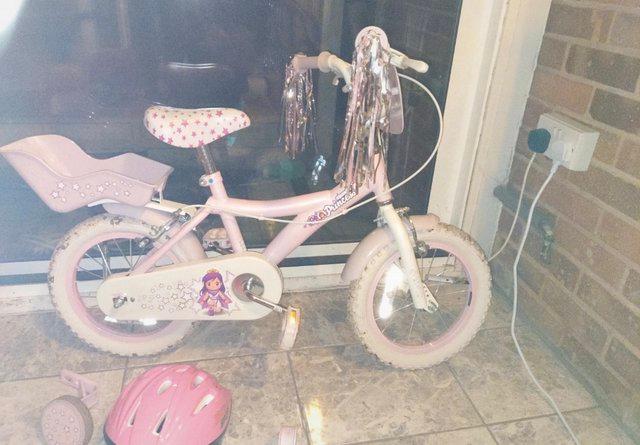 Preview of the first image of Kids girls bike 3-6 years old.