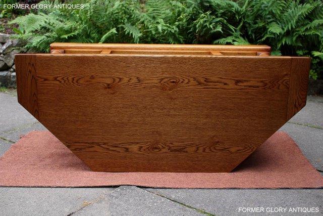 Image 13 of AN OLD CHARM FLAXEN OAK CORNER TV CABINET STAND MEDIA UNIT
