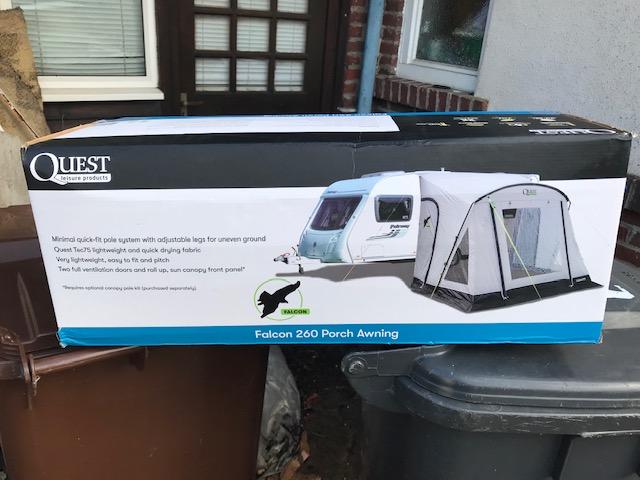 Preview of the first image of Caravan Porch Awning - Quest.