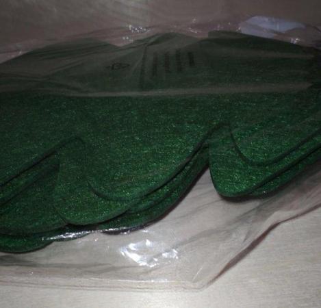 Image 22 of New 12 Set Red or Green Cutlery Holders Placemats & Coasters