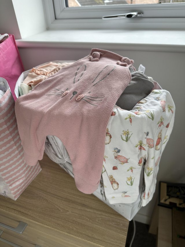 Preview of the first image of Assorted baby clothes bundle.