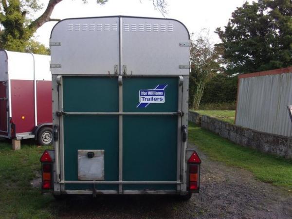 Image 1 of 2007 Green Ifor Williams 505 Horse Trailer.