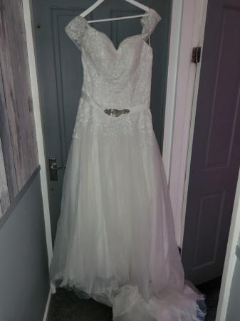 Image 5 of Wedding Dress Anna Sorrano- Rainbow Club Shoes and Bag